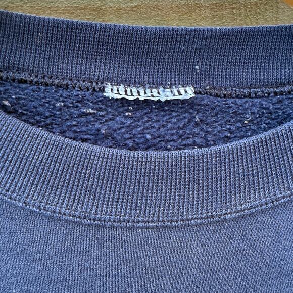 Outback Steakhouse Vintage Embroidered Kangaroo blue crewneck sweatshirt Sz XL - Picture 3 of 7